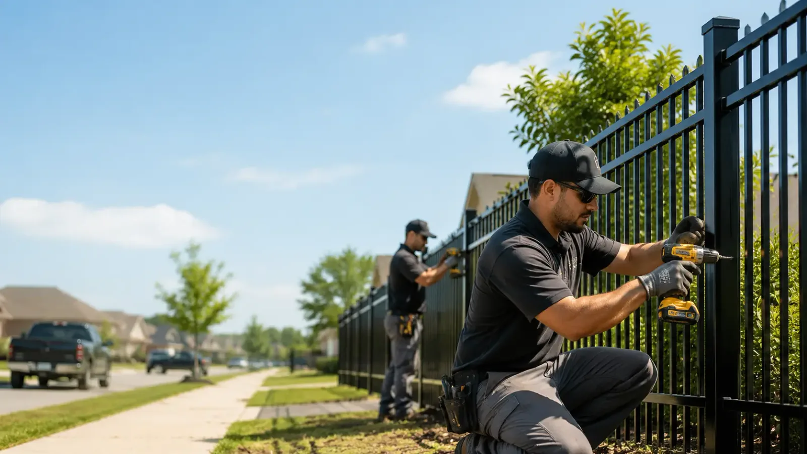 Metal Fence Installation in Westfield, IN